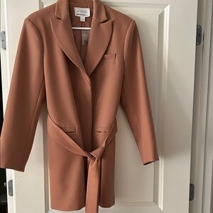 Anthropologie coat with Belt size small